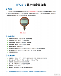 數字壓力表